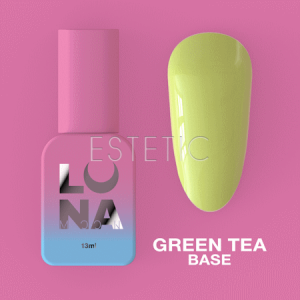 База LUNA Base Green Tea цветная, светло-зеленая, 13 мл