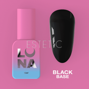 База LUNA Base Black кольорова, чорна,13 мл