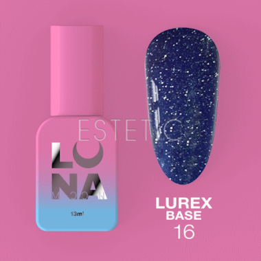 База LUNA Lurex Base №16 светоотражающая, синий, 13 мл