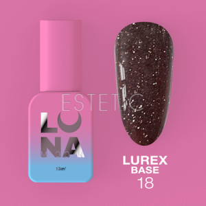 База LUNA Lurex Base №18 светоотражающая, красно-коричневый, 13 мл