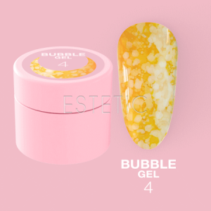 Гель Luna Bubble Gel №04 насыщенный желтый мармелад, 5 мл