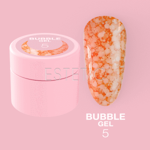 Гель Luna Bubble Gel №05 оранжевый мармелад, 5 мл