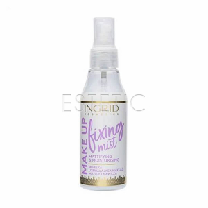 Фіксатор макіяжу INGRID Fixing Mist матуючий, зволожуючий з Гіалуроном, 75 мл