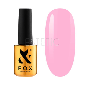 Гель-лак F.O.X Spectrum 145 partytime, светло-розовый теплый, 7 мл