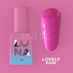 База LUNA Base Lovely цветная, розово-лиловая, 13 мл