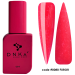 Фото 1 - База DNKa Cover Base №0080 Furor неоновая розово-красная с серебристой поталью, 12 мл
