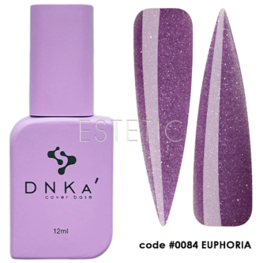 База DNKa Cover Base №0084 Euphoria світловідбивна бузкова, 12 мл
