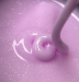Фото 2 - Жидкий гель DARK Medium Gel №35 молочно-лиловый с микроблеском, 15 мл