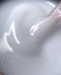 Фото 2 - Рідкий гель DARK Medium Gel №36 молочно-білий з голографічними блискітками, 15 мл