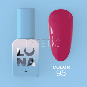 Гель-лак LUNA Color № 95 насичено-рожевий маджента, 13 мл