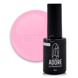 Гель-лак ADORE Gel Polish №181 cupcake пастельний ніжно-рожевий, 8 мл