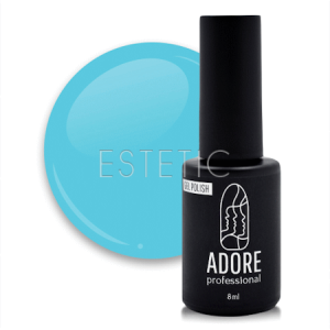 Гель-лак ADORE Gel Polish №262 lagoon, світло-блакитний холодний, 8 мл