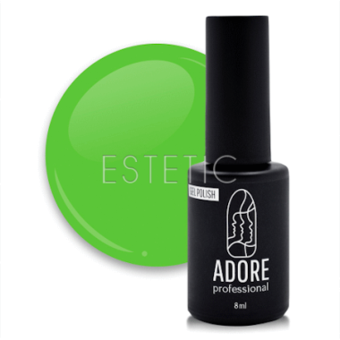 Гель-лак ADORE Gel Polish №339 salad, светло-салатовый, 8 мл