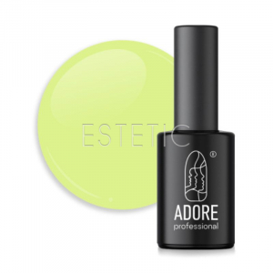 Гель-лак ADORE Gel Polish №404 vegan, пастельний ніжно-салатовий, 8 мл