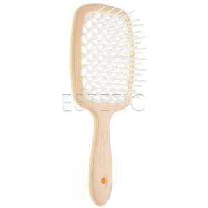 Щетка для волос Janeke Superbrush оригинал, персиково-белая