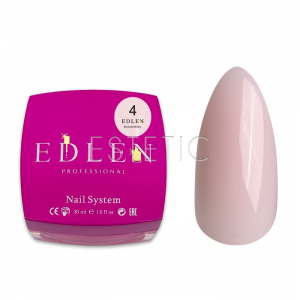 Гель для нарощування EDLEN Builder gel №04 рожево-молочний холодний, 30 мл