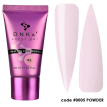Акрил-гель DNKa Acryl Gel #0005 Powder пудрово-рожевий tube, 30 мл