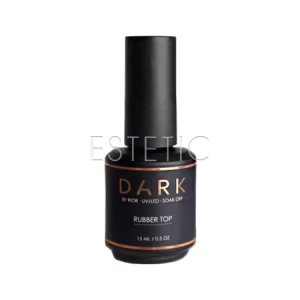 Топ без липкого слоя DARK Top No Wipe с УФ фильтрами, 15 мл