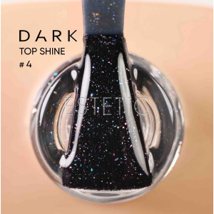 Топ Dark Shine Top 4 з різнокольоровим мікроблиском, 10 мл