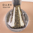 Топ Dark Gold Top с золотым микроблеском, 10 мл