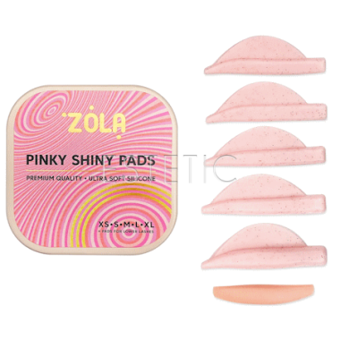 Валики для ламинирования ZOLA Pinky Shiny Pads XS, S, M, L, XL
