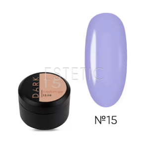 Рідкий гель DARK Medium Gel №15 ніжна лаванда, 15 мл