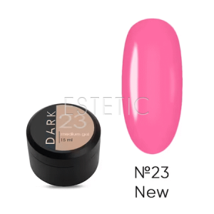 Рідкий гель DARK Medium Gel №23 рожевий,15 мл