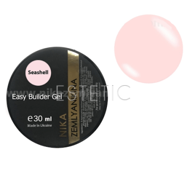 Жидкий гель Nika Zemlyanikina Easy Seashell Gel, молочно-розовый, 30 мл