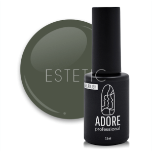 Гель-лак ADORE Gel Polishl №220 olive, сіро зелений олива, 8 мл