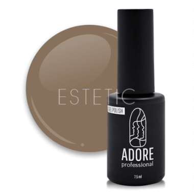 Гель-лак ADORE Gel Polish №219 coffee, зеленый кофе, 8 мл