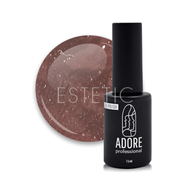 Гель-лак ADORE Gel Polish №429 chocolate, темний шоколад, 8 мл