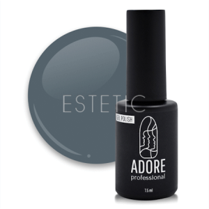 Гель-лак ADORE Gel Polish №458 fumo, холодний сірий, 8 мл