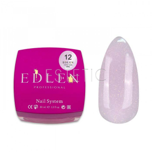 База Edlen Cover base №12 Opal молочно-рожева з золотисто-рожевим шимером, 30 мл