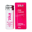 Нитка для розмітки брів ZOLA Pink Thread рожева 30 м