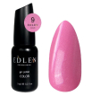 Гель-лак Edlen Color №009 рожевий з мікроблиском, 9 мл