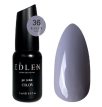 Гель-лак Edlen Color №036 сіро-фіолетовий платіна, емаль, 9 мл