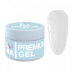 Гель LUNA Premium Gel 01 для наращивания ногтей прозрачный, 15 мл