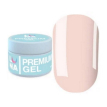 Гель LUNA Premium Gel 10 для наращивания светлый бледный беж, 15 мл.