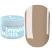 Гель LUNA Premium Gel 12 для нарощування світлий сіро-бежевий,15 мл