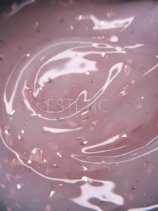 Гель Nika Zemlyanikina Builder Gel POTAL Milky Pink молочно-розовый с поталью, 30 мл