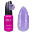 База Edlen Cover base №37 Shimmer яскравий бузковий з рожевими блискітками, 9 мл