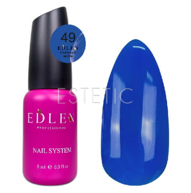 База Edlen Cover base №49 Neon камуфлююча неоновий синій, 9 мл