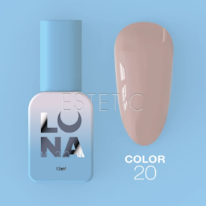 Гель-лак LUNA Color № 20 нюдовый светлый розово-бежевый, 13 мл