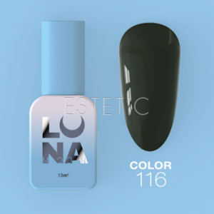 Гель-лак LUNA Color №116 оливковий хакі, 13 мл