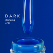 Лак для стемпинга DARK Stamping polish №10 синий, 8 мл