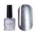 Фото 1 - Лак для стемпінгу DARK Stamping polish №19 срібно-блакитний металік, 8 мл