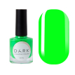 Лак для стемпінгу DARK Stamping polish №27 неоновий зелений, 8 мл