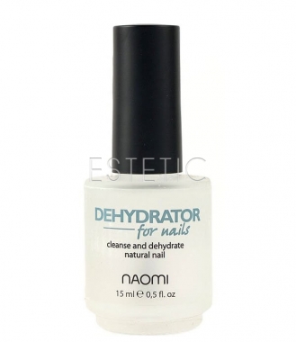 Naomi Dehydrator - Дегидратор (обезжириватель) для ногтей, 15 мл