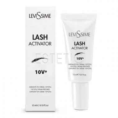 Оксидант для розведення фарби 3% LeviSsime Lash Activator кремовий, 15мл
