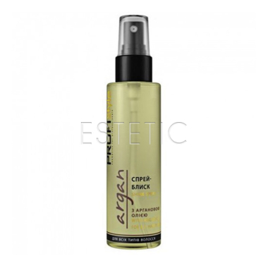 Спрей-блеск для волос Profi Style ARGAN Shine spray с аргановым маслом, 100 мл